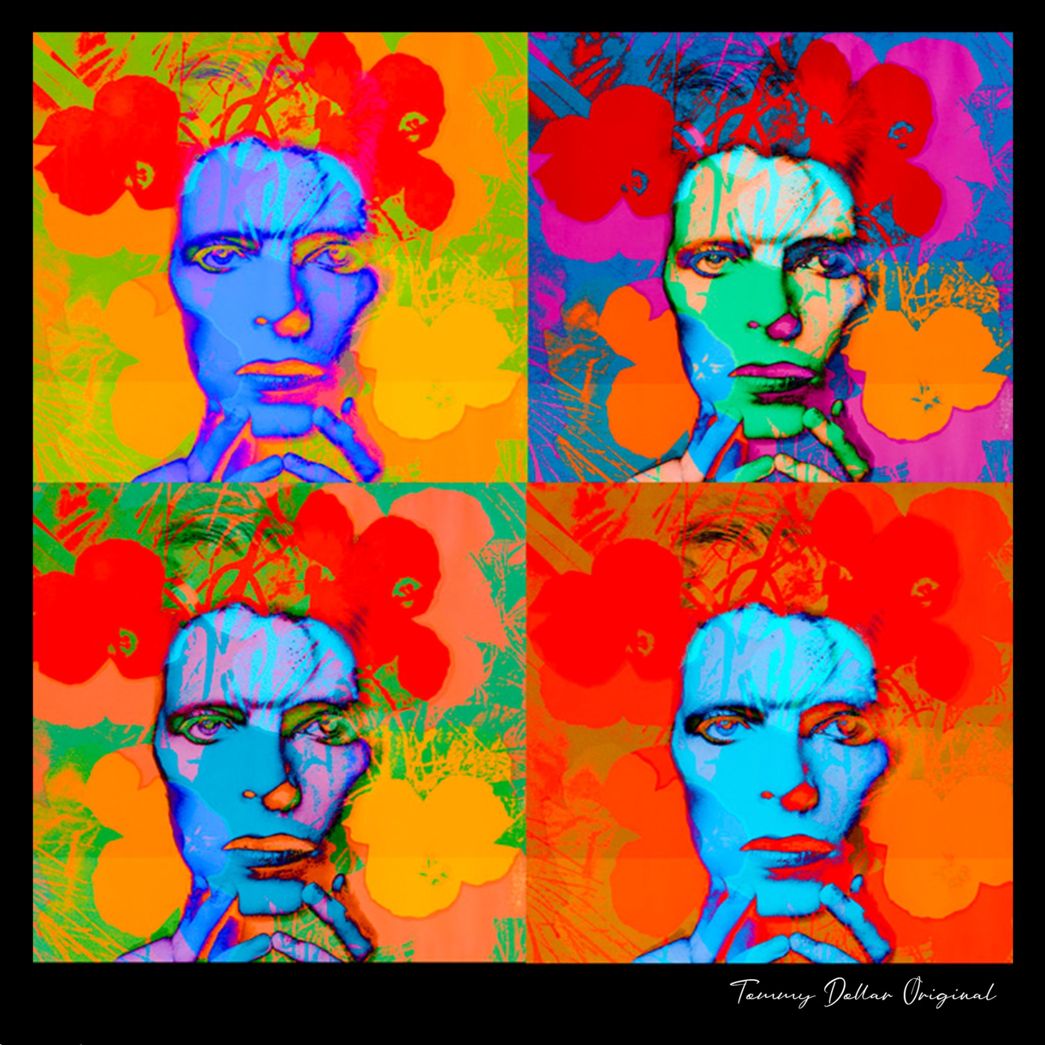 David flower     scarf 